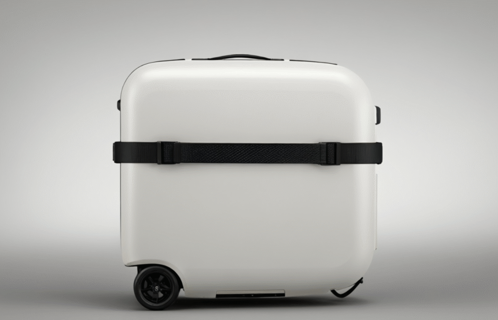 designing bespoke car luggage - integrated champagne carry case - luggage in interiors